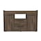 Tuhome 47.2 in. W, 14.9 in. L, 30.3 in. H, Brown BLC6706 - alternate 8